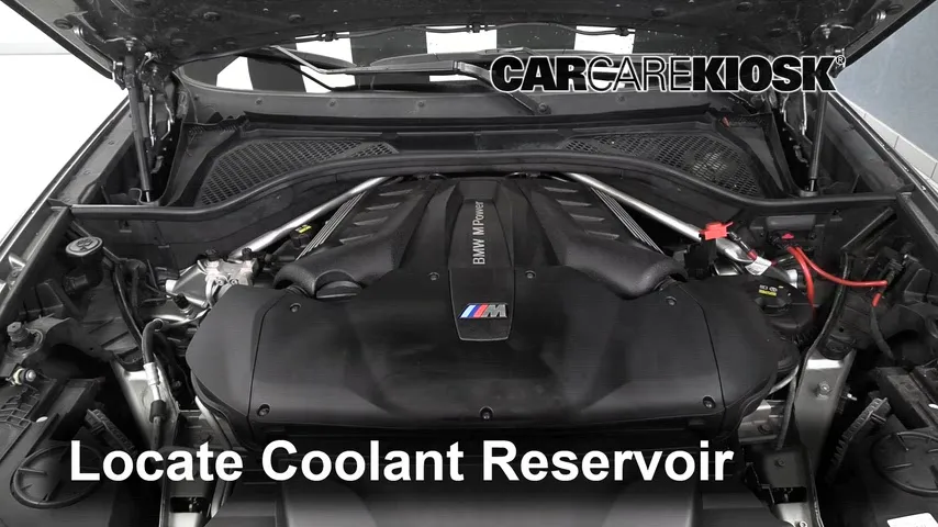2015 BMW X5 M 4.4L V8 Turbo Coolant (Antifreeze) Flush Coolant